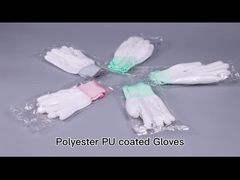 Il ESD senza filaccia ha tagliato la misura conduttiva resistente della palma dell'unità di elaborazione della fibra del carbonio dei guanti 13gsm